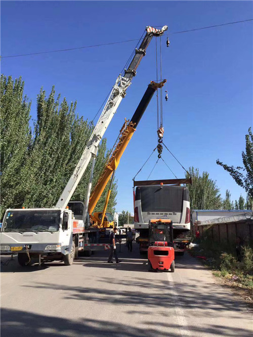 肥城市港口集装箱搬运案例